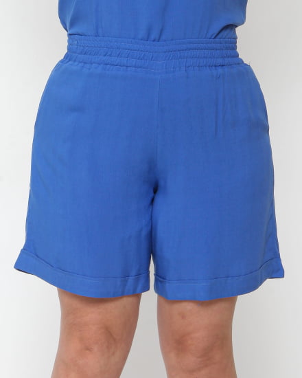 SHORT VISCOLINHO AZUL ROYAL